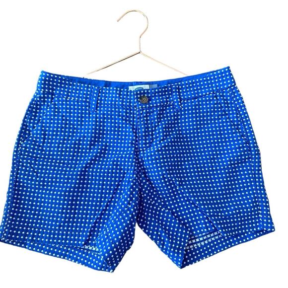 Old Navy Blue/White Polka Dot Shorts Size 2 - Picture 1 of 8